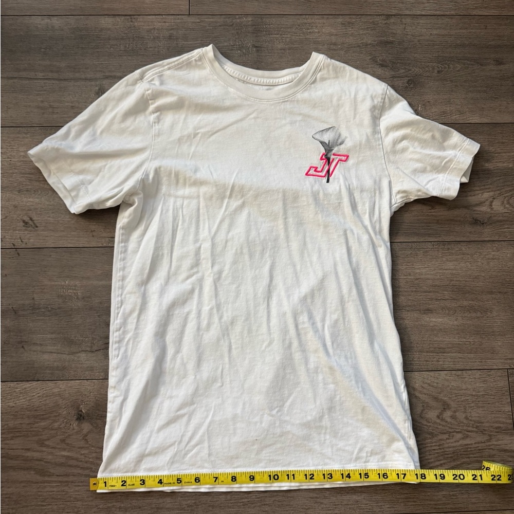Air Jordan Tatum Graphic T-shirt 'White' HF1179-100 Size Small